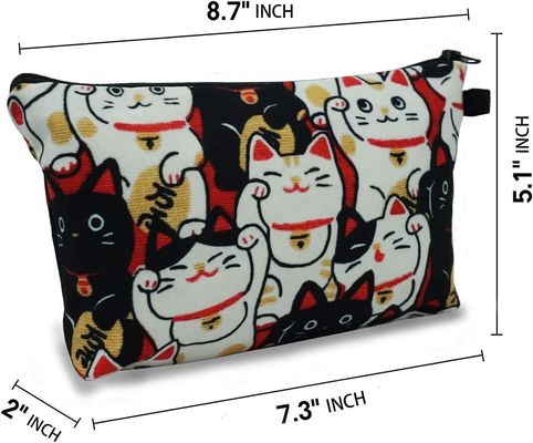 Lucky Cat Cosmetic Bag voor de Zakken van de Vrouwenmake-up reist de Waterdichte Toiletry Organisator van Zaktoebehoren