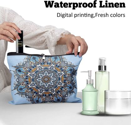 De lichtgewichtmake-up Kosmetische Zak voor de Make-upzakken van de Vrouwen Grote Capaciteit reist Toiletry Organisator 10 van Zaktoebehoren * 8in