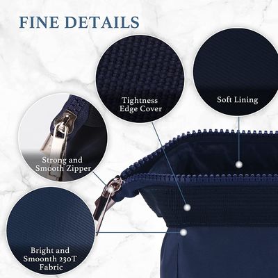 Van de Organisatorzipper pouch travel van de make-upzak de de Hoofdzaakopslag maakt de Reistoiletry van de Zakvakantie omhoog Zak voor Vrouwenmeisjes