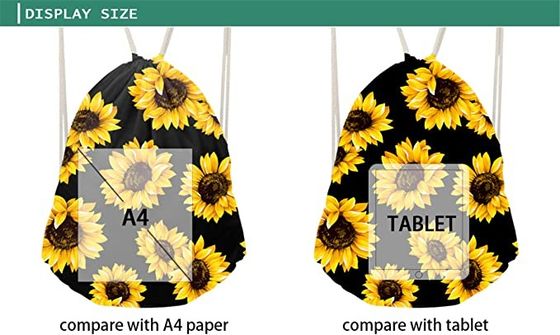 Duurzaam en Waterdicht Lager Capacity Drawstring Bag Backpack