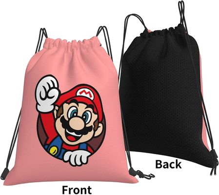 Van de Sporten het Roze Drawstring van de gymnastiekyoga van de de Zakrugzak Beeldverhaal van Anime Lichtgewicht voor Mannen Vrouwen