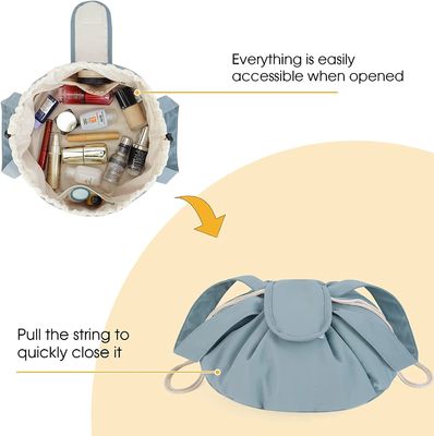 Schokbestendig   Waterbestendige Duurzame Zachte Drawstring-de Zaktoiletry van de Make-upzak Grote Kosmetische Organisator voor Vrouwen