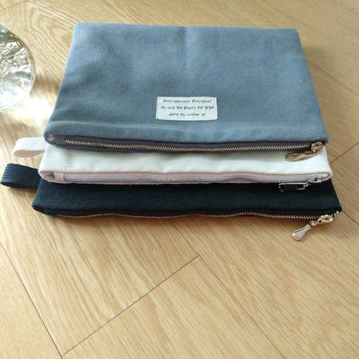 Katoenen Voerings12*8.5 Canvas Pen Case Stationery Storage
