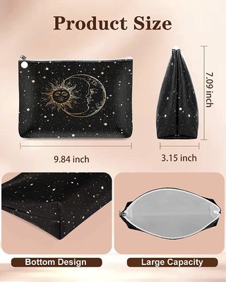 De waterdichte Kosmetische Zak van de Make-upzak voor Zak van de Vrouwen de Kleine Make-up voor Beurs, Zon en Maan de Zak van de Giftenmake-up