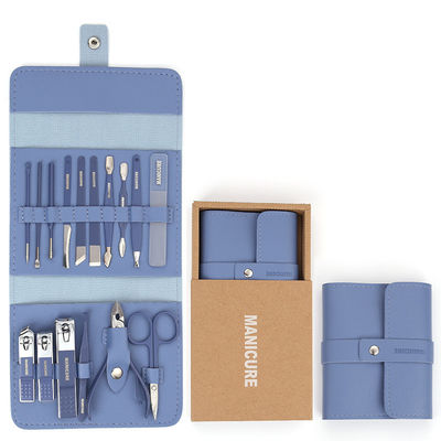 Clippers van de manicure Vastgestelde Spijker van het het Roestvrije staaloor van het Hulpmiddelenhuishouden 4/12/16Pcs van de de Lepelspijker de Snijdersschaar Kit For Manicure Tools