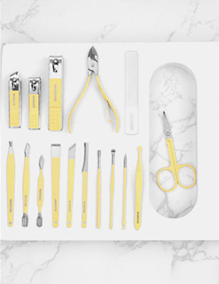 Clippers van de manicure Vastgestelde Spijker van het het Roestvrije staaloor van het Hulpmiddelenhuishouden 4/12/16Pcs van de de Lepelspijker de Snijdersschaar Kit For Manicure Tools
