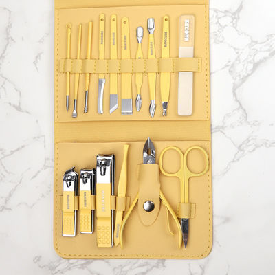 Clippers van de manicure Vastgestelde Spijker van het het Roestvrije staaloor van het Hulpmiddelenhuishouden 4/12/16Pcs van de de Lepelspijker de Snijdersschaar Kit For Manicure Tools