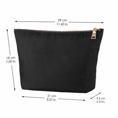 De nylon Make-upzakken met Nylon Ritssluiting reizen Waterdichte Toiletry Organisator Bag