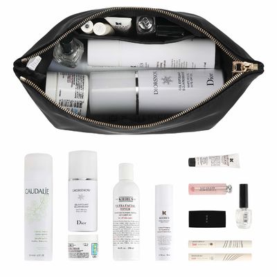 De nylon Make-upzakken met Nylon Ritssluiting reizen Waterdichte Toiletry Organisator Bag