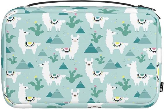 Reistas Cactus en bergen hangende toilettas School Office make-up tas