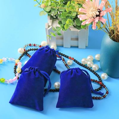 Waterdichte fluwelen draadtassen bruiloft geschenktassen fluwelen kleding sieraden zakken