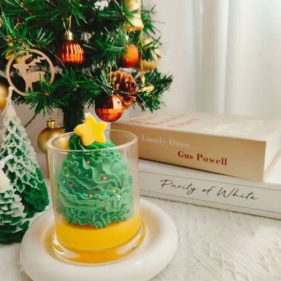 Hoogwaardige geduld Leuke schattige duurzame kerstboom kaarsen