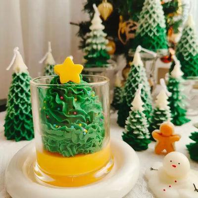 Hoogwaardige geduld Leuke schattige duurzame kerstboom kaarsen