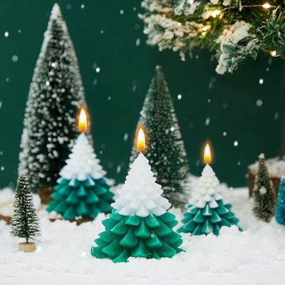Kerstboom Geurende Kaarten Boomvormige Kaarten Geschenk Voor Kerstfeest
