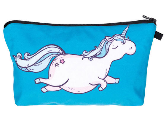 Unicorn Design Cosmetic Bag Organizer 18*13.5cm Reistoiletry Zak