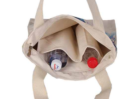 Promotie het Winkelen Modieuze Eco Canvaszakken Tote Bag With Zipper