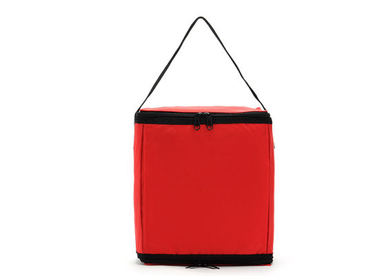 Douane Logo Waterproof Lunch Containers Red Volwassen Geïsoleerd Koeler Tote Bags